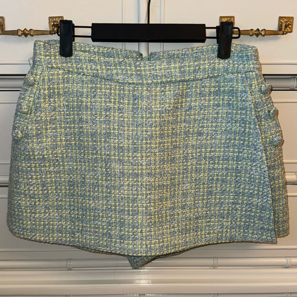 S’Edge NWT Amber Tweed Skort in Starlet - size small